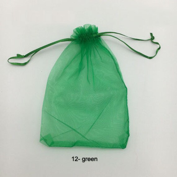 small mesh drawstring bags