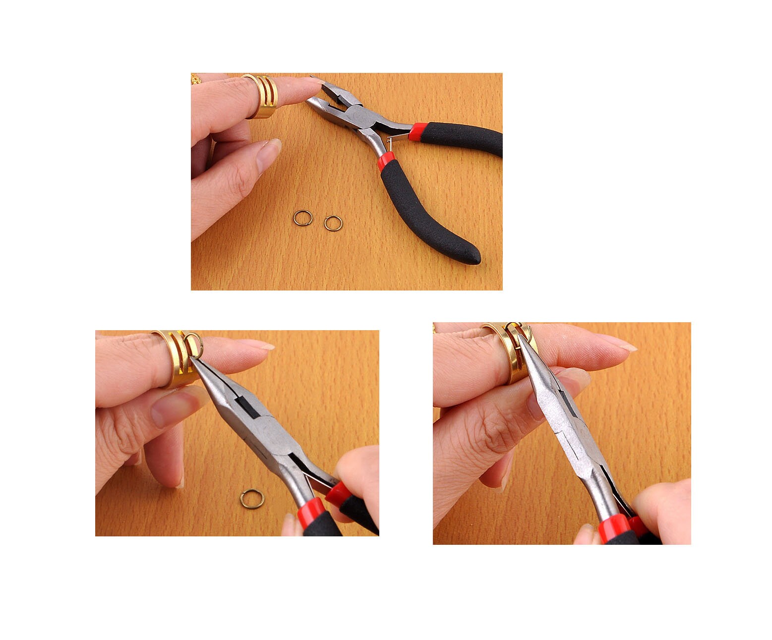 2Pcs Jump Opener Closer, DIY Opening Closing Rings Tool Supplies, for  Jewelry Making Projects Craft 