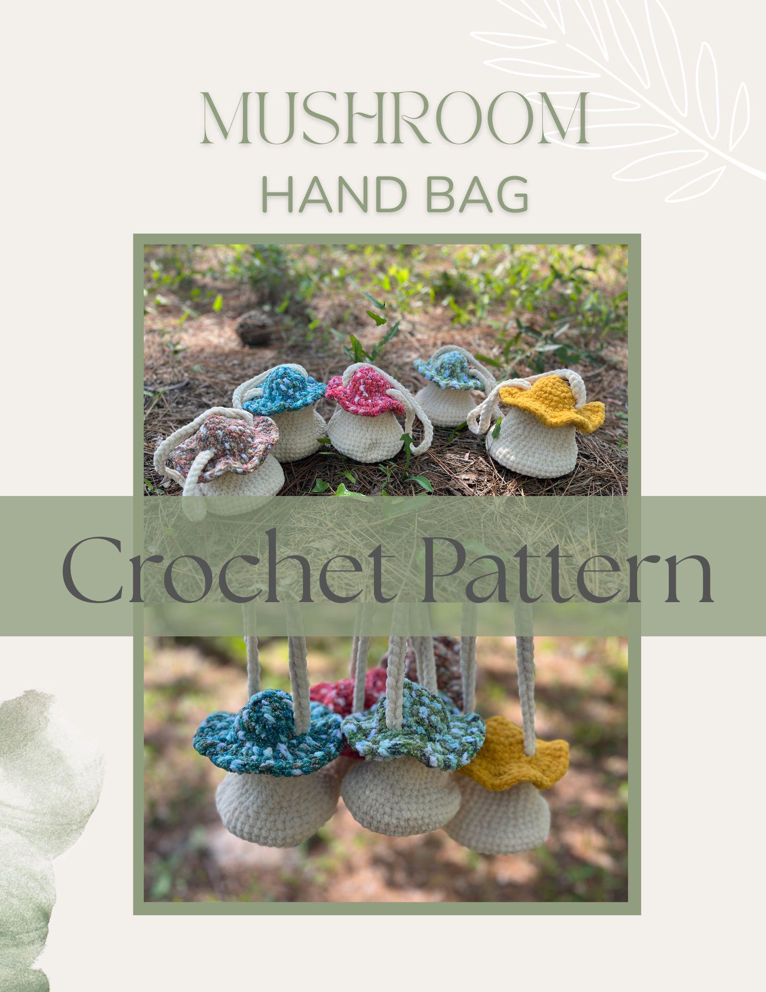 14 Mushroom Bag Crochet Patterns for Whimsical Cottagecore Style 2 Crochet Mushroom bag