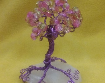 Happiness and Joy Quartz Tree