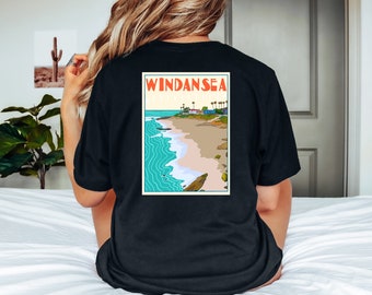 Vintage Surf T-shirt Windansea Surf Club - Etsy