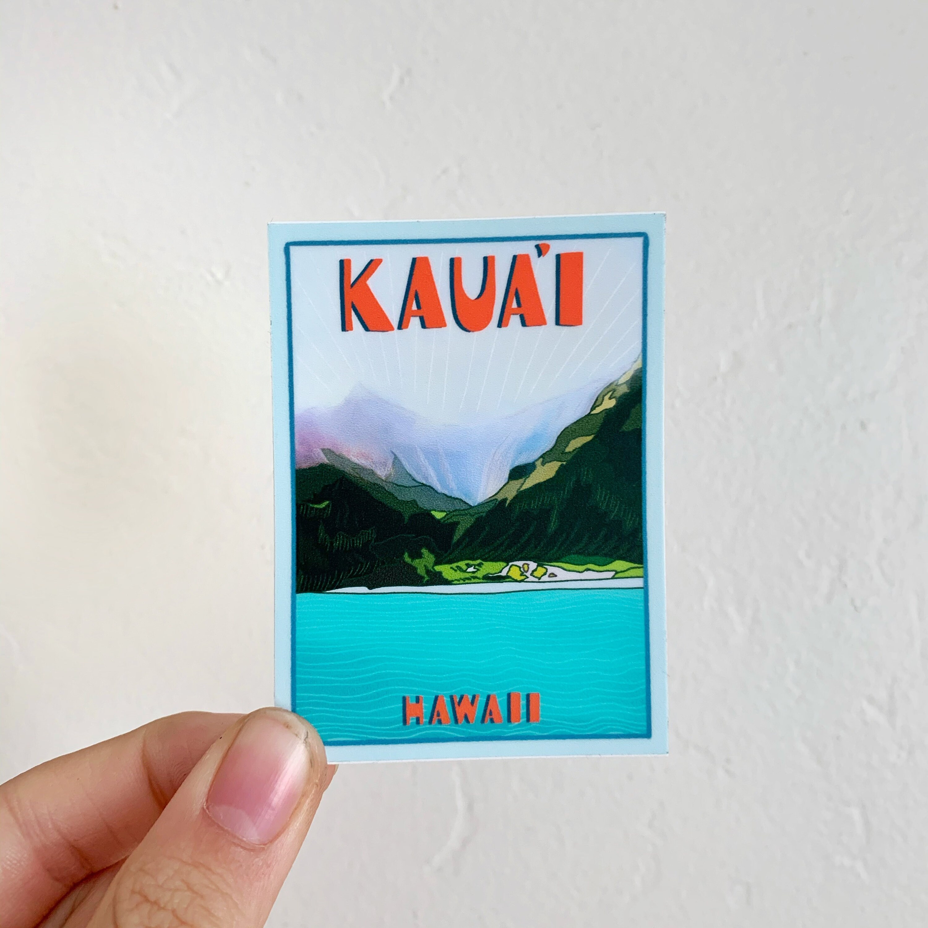Hawaii Postcard Sticker Pack - Etsy