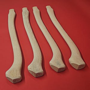 Lot of 4 pcs 26&quot; ( 660 mm ) Replacement Axe Handle blank, hand Crafted