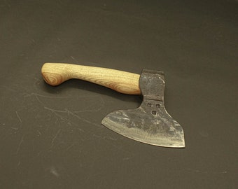 Hand forged broad hewing axe With Sign