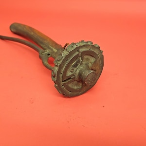 Antic Wood Log Marking Tool Hammer