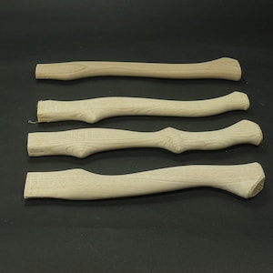 lot of 4 - 15&quot; Single Bit Hickory Axe Handle