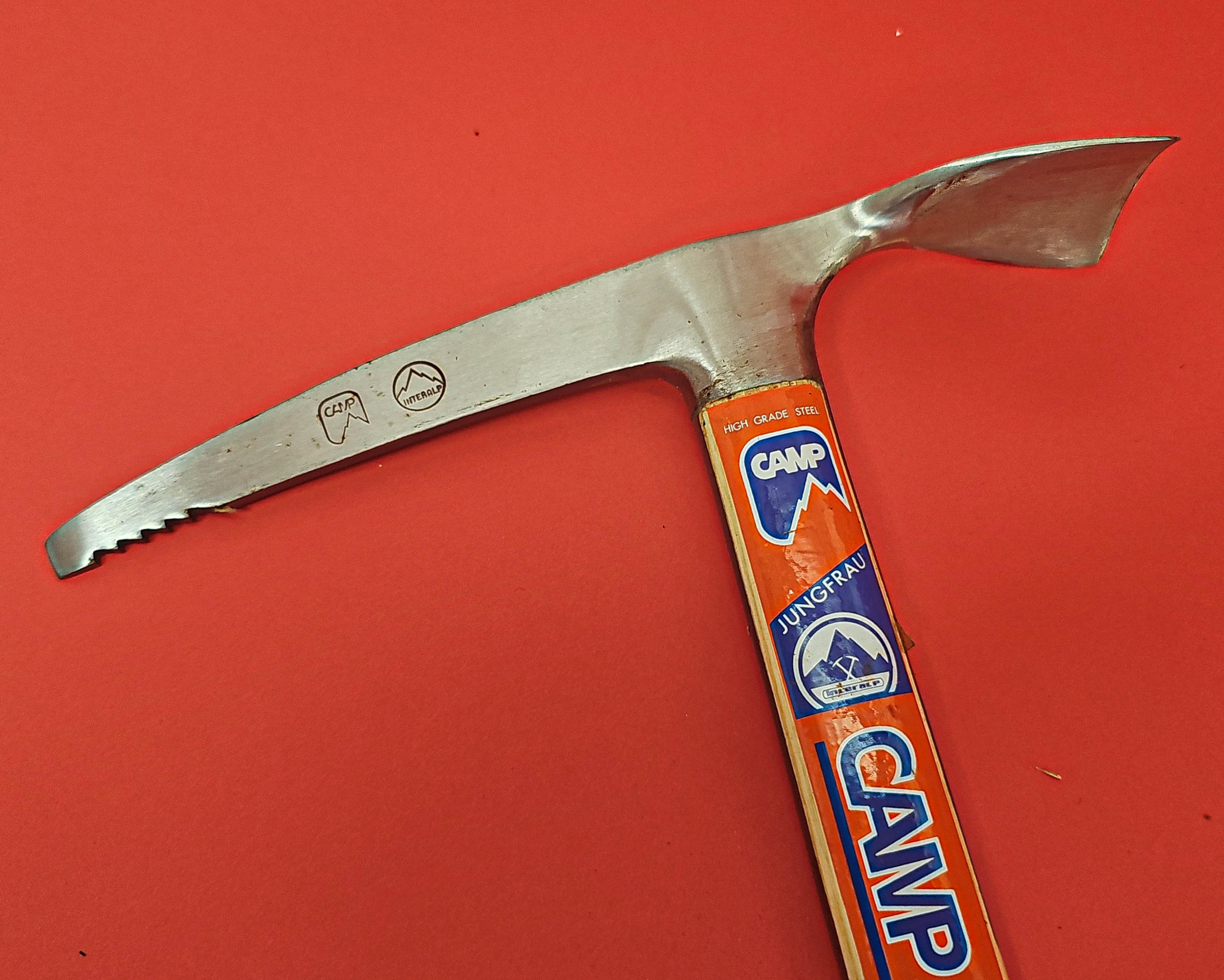 Vintage Unusual Walking Stick Pickle Axe Ice Axe Eispickel
