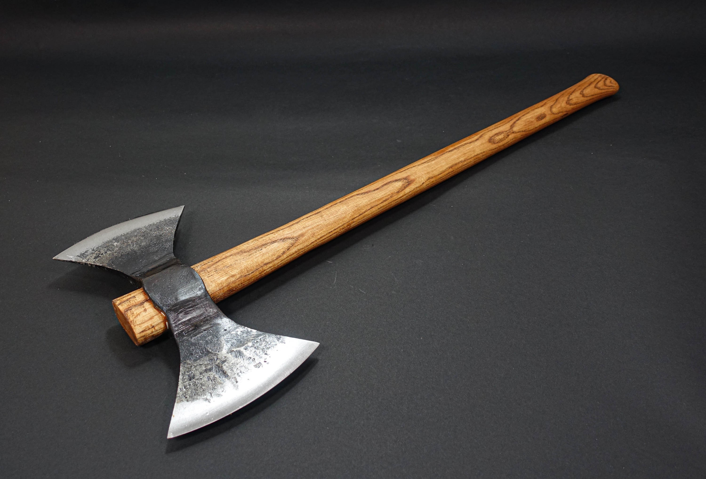 406 LBS Double bit Bearded Axe viking style Tomahawk Battle Etsy