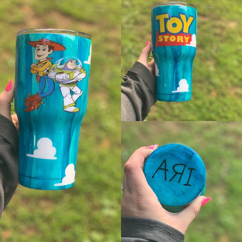 Toy Story Kids Tumbler// Kids Tumbler// Disney Toy Story// Etsy