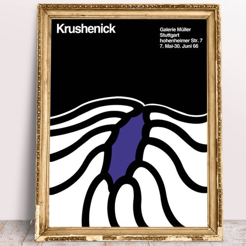 Exhibition Poster Krushenick 2024 1966 Edited.