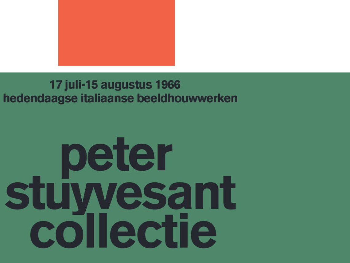 Exhibition Poster Peter Stuyvesant Collectie 1966 by Wim - Etsy