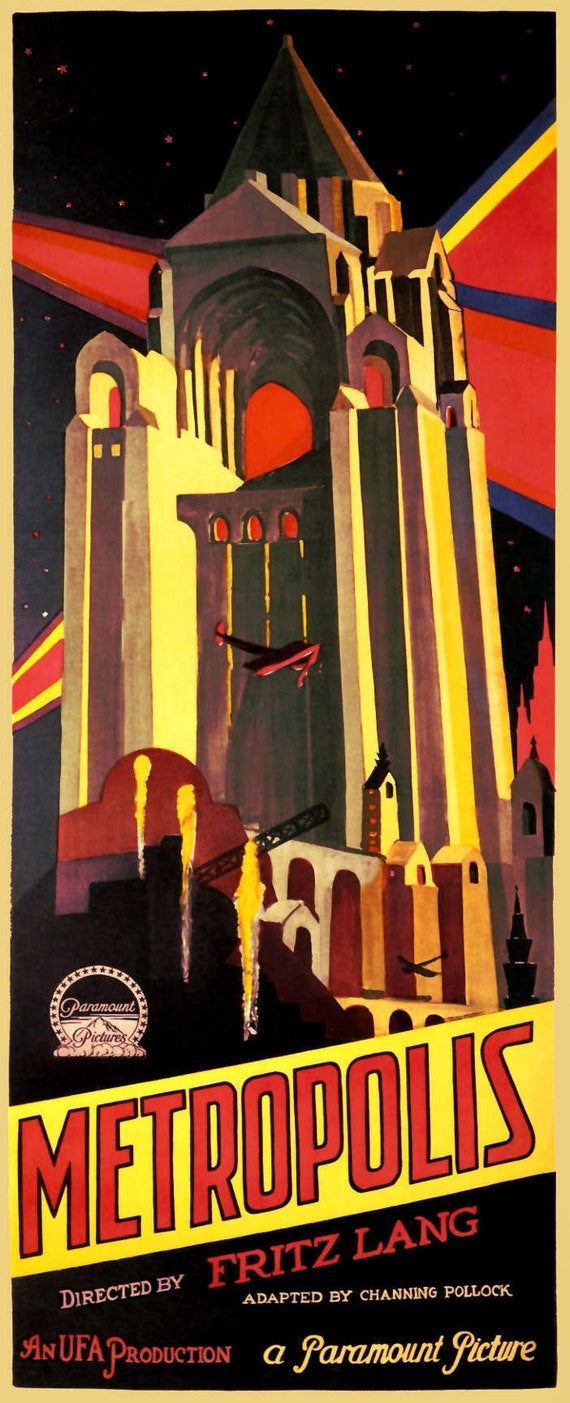 Image result for metropolis 1927 paramount lang press book