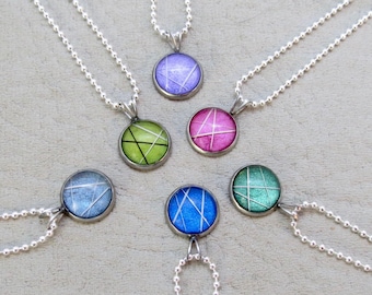 Sterling Silver &#39;Sweet V&#39; Whisker Necklace, Whisker Jewelry