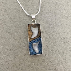 Sterling Teeth Keepsake, Whisker Jewelry