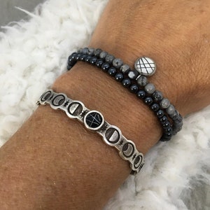 Moon Phases Whisker or Ash Cuff