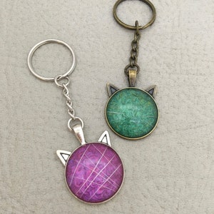 Kitty Ears Ornament or Keychain