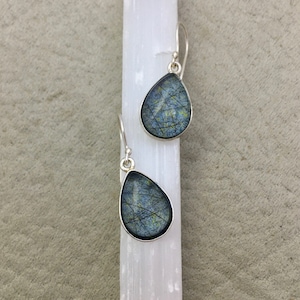 Tear Drop Whisker Wire Hook Earrings