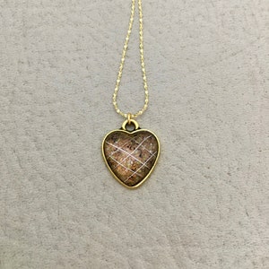 The Lilly, Heart Whisker Necklace, Whisker Jewelry image 3