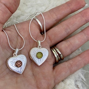 Sterling Love Lockets, for Whisker or Ashes image 3