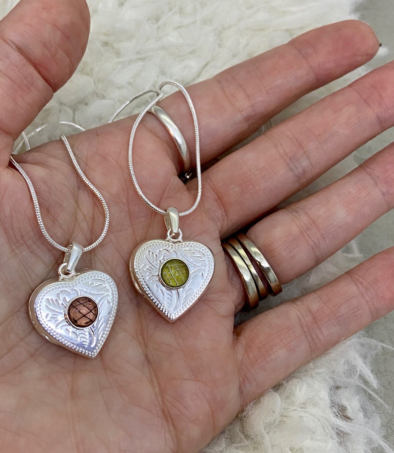 Sterling Love Lockets, for Whisker or Ashes image 3