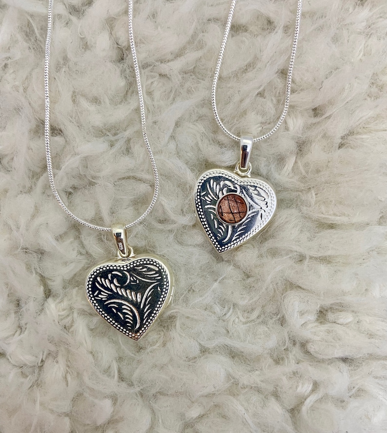Sterling Love Lockets, for Whisker or Ashes image 2