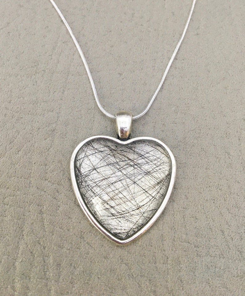 The Lilly, Heart Whisker Necklace, Whisker Jewelry image 7