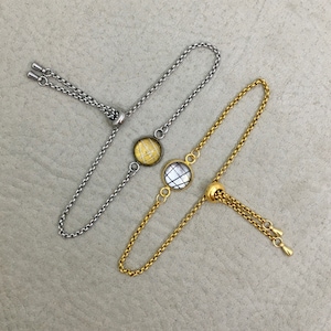 Stainless Steel Whisker/Fur/Ash Sliding Adjustable Bracelet, Whisker Jewelry