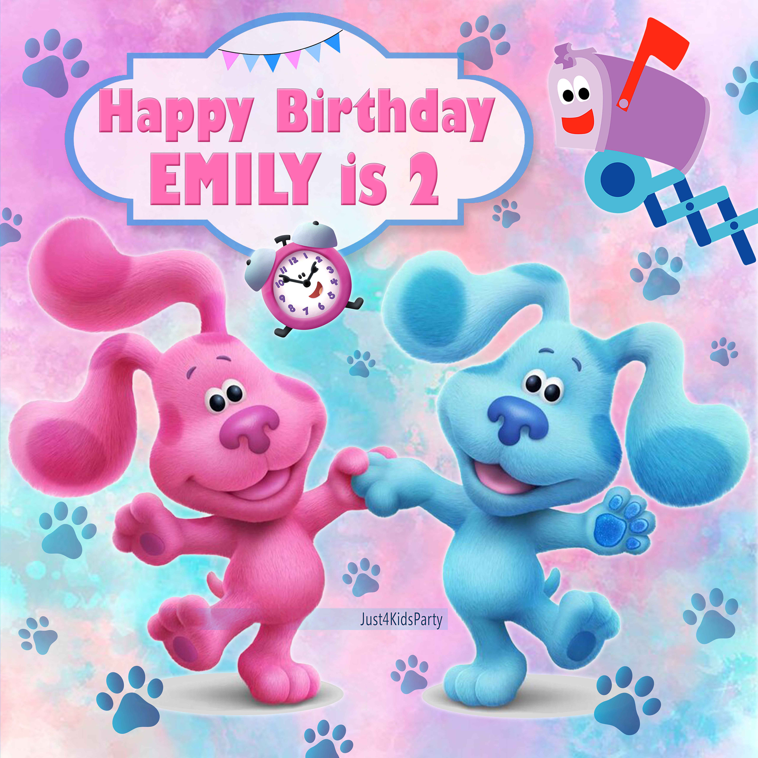 Blue S Clues Birthday Background Images and Photos finder