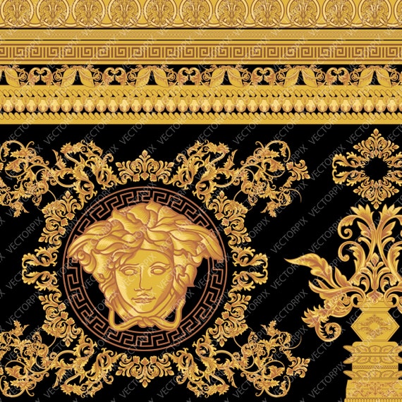 Versace Background Instant Digital Download Versace | Etsy