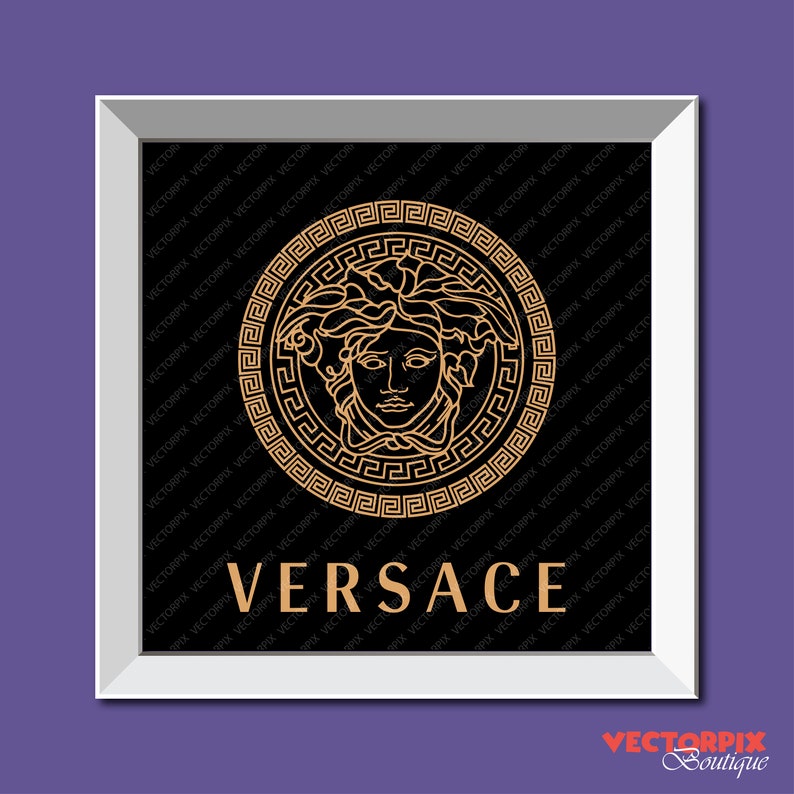 Versace Logo Instant Digital Download Versace Wall Art Etsy