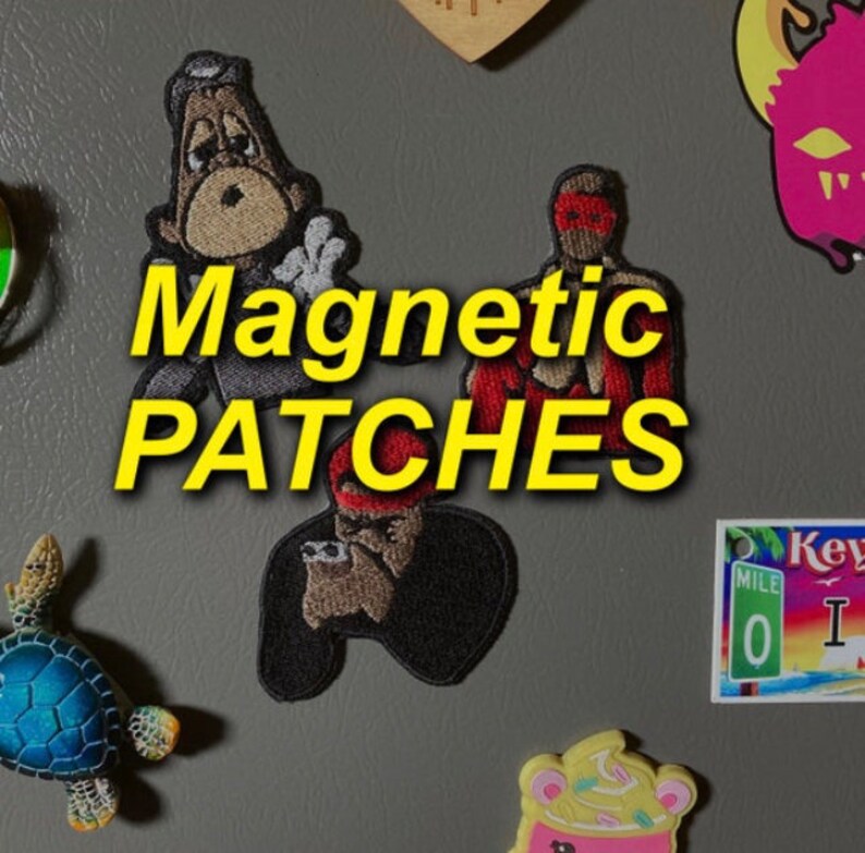 Black Culture Patches | Afrocentric Embroidered Patches | Melanin, Hip Hop, HBCU, Black Pride SEW-ON Magnetic