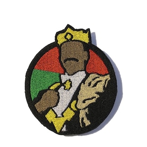 Embroidered Patches Inspired by Black Culture – Afrocentric Designs, Nostalgic Icons, and Custom Patch Options Available!