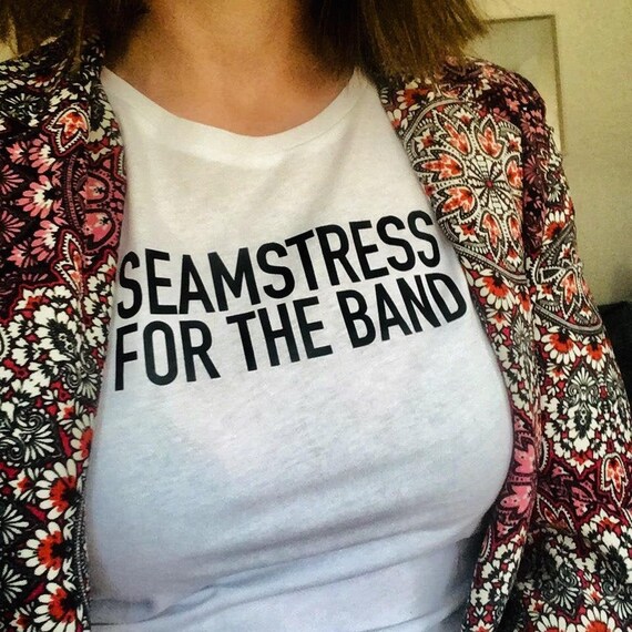 Seamstress organic cotton t-shirt