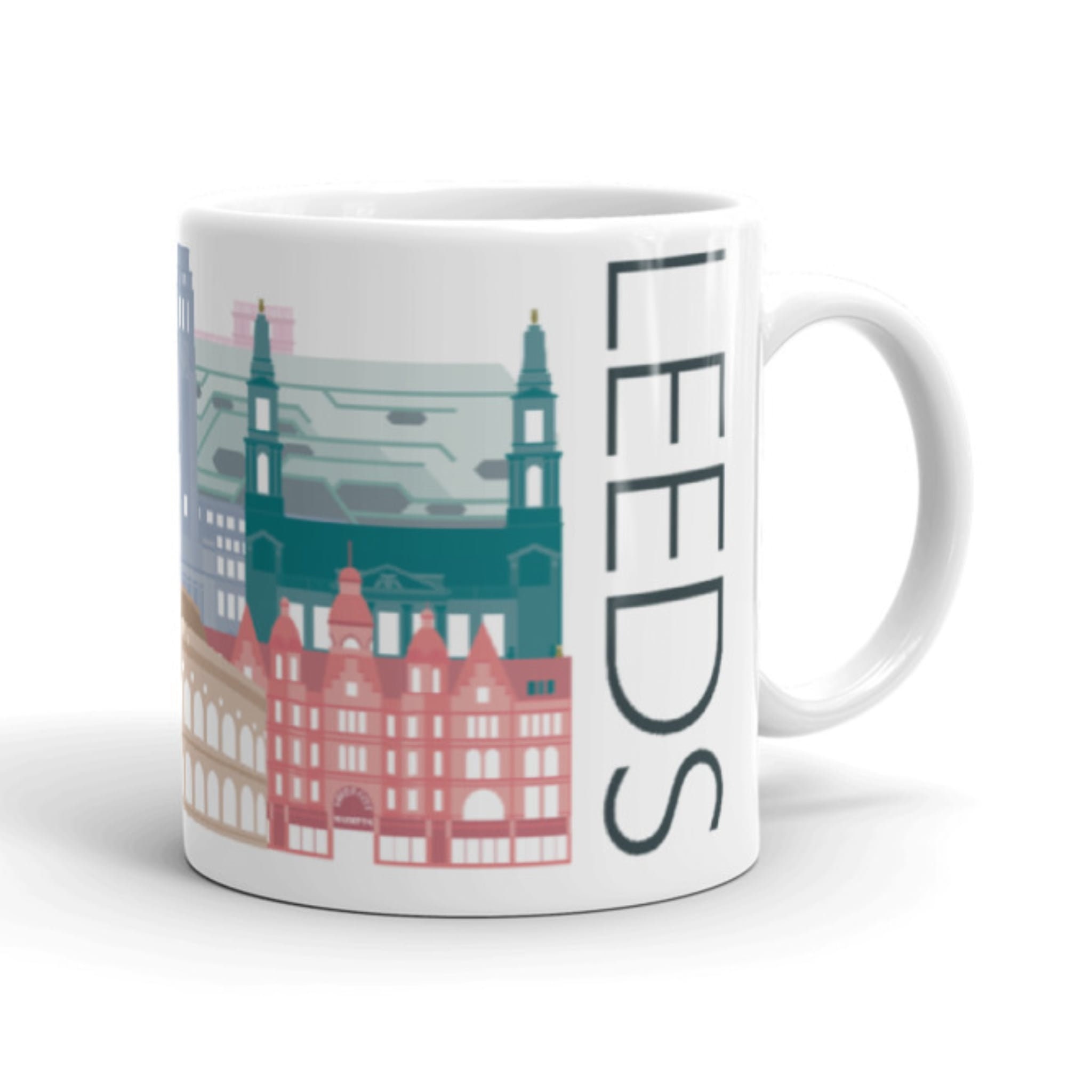 Leeds City Ceramic Mug Yorkshire / England / Britain / UK / Cup