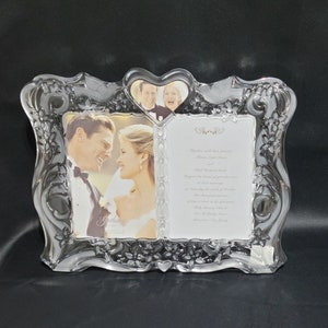 Crystal Glass Wedding Picture Frame/Invitation Frame/Germany