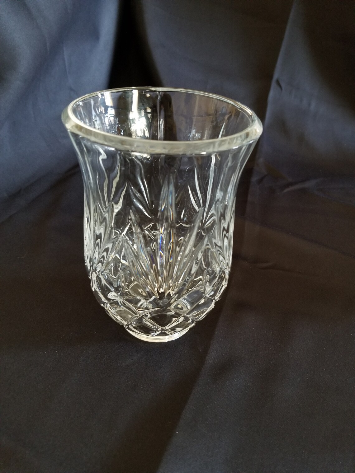 Crystal Candle Holders/Set of 2/St 24 Lead Etsy