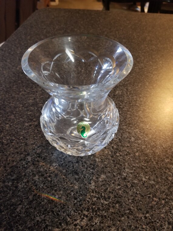 Waterford Crystal Vase Etsy