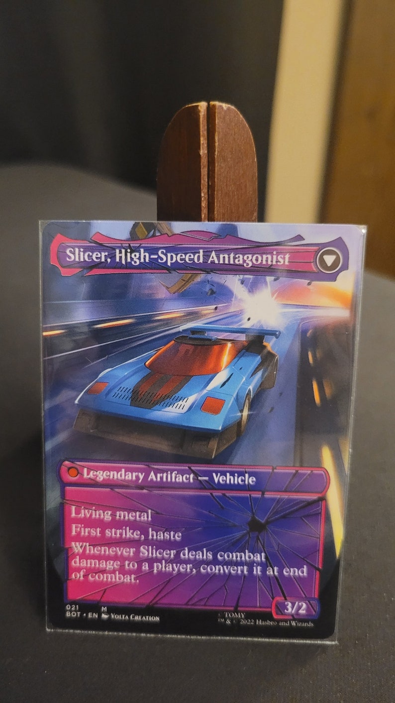 MTG Extended Art/slicer Hired Muscle/slicer High Speed Etsy