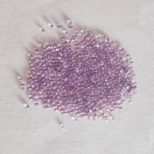 Natural purple Sapphire Round Shape faceted Cut Stone Pink Sapphire 1.5mm and 2mm Size for rings Earrings