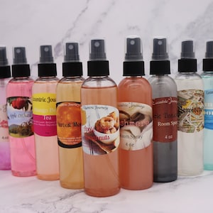 Natural Scented Air Freshener 4oz - Room, Car, Bathroom, Home Spray
