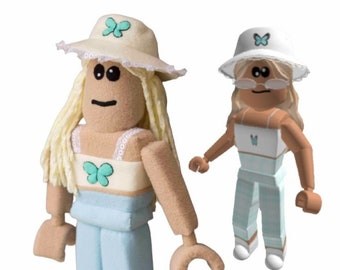 Roblox Plush Etsy - custom roblox avatar plush