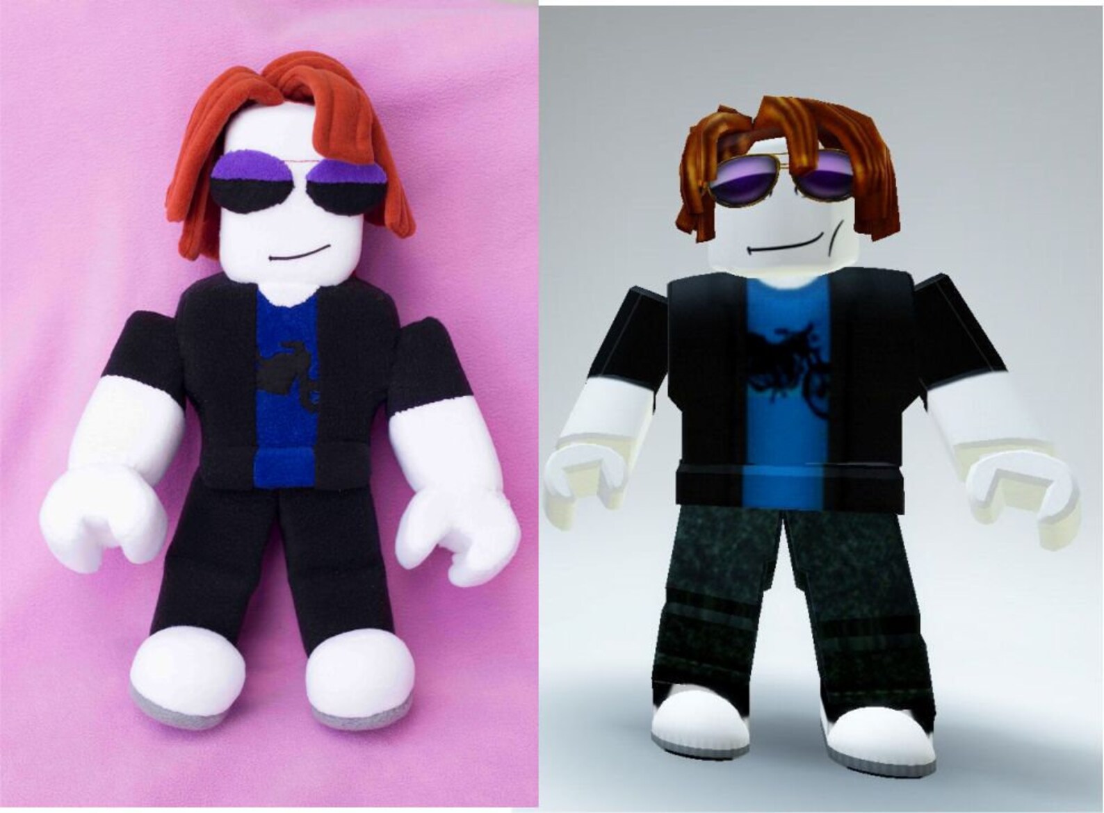 Peluche roblox personnalisé Etsy
