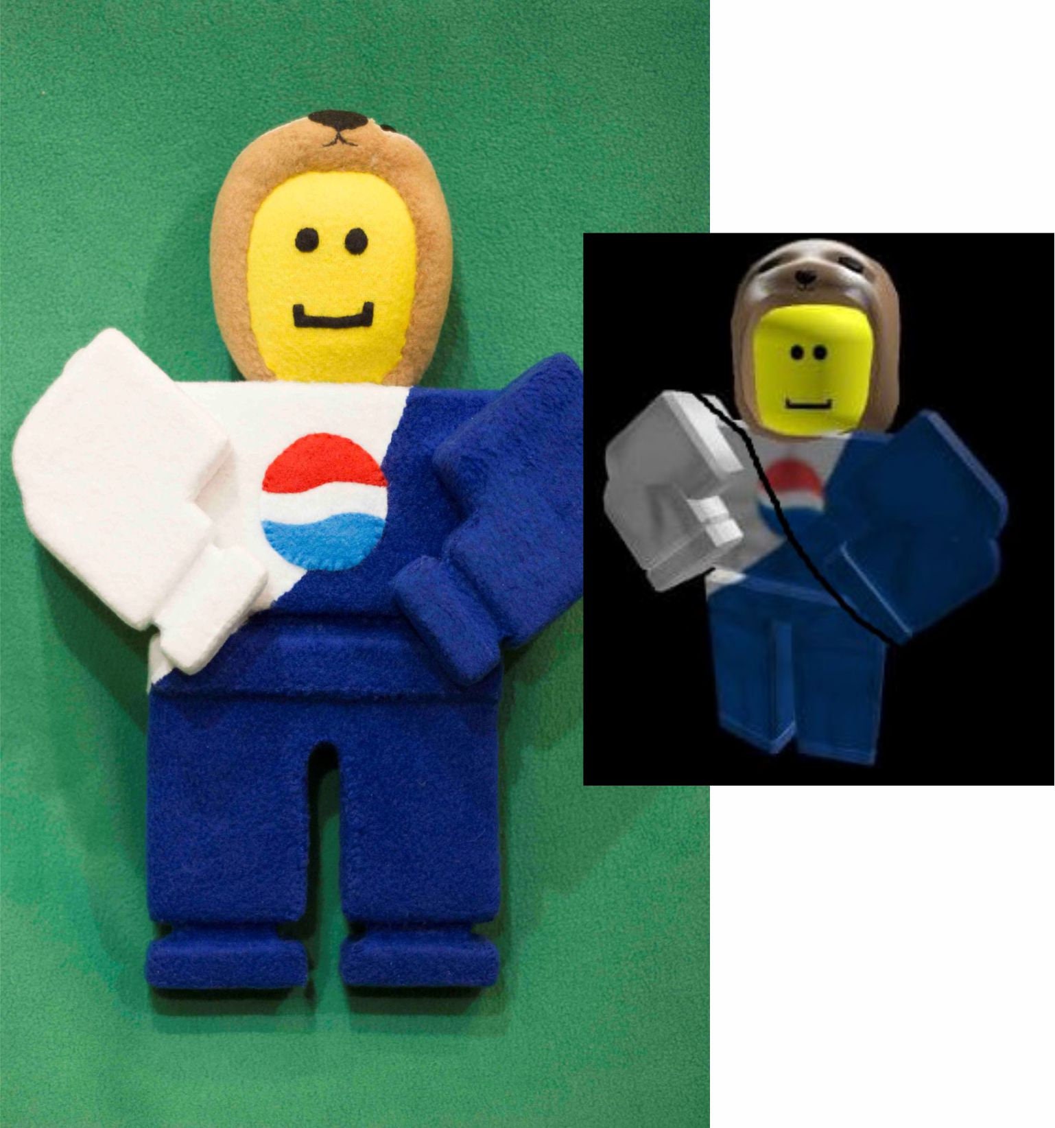 Peluche roblox personalizado Etsy