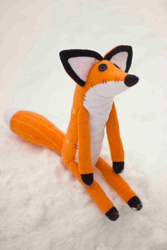 le petit prince fox plush