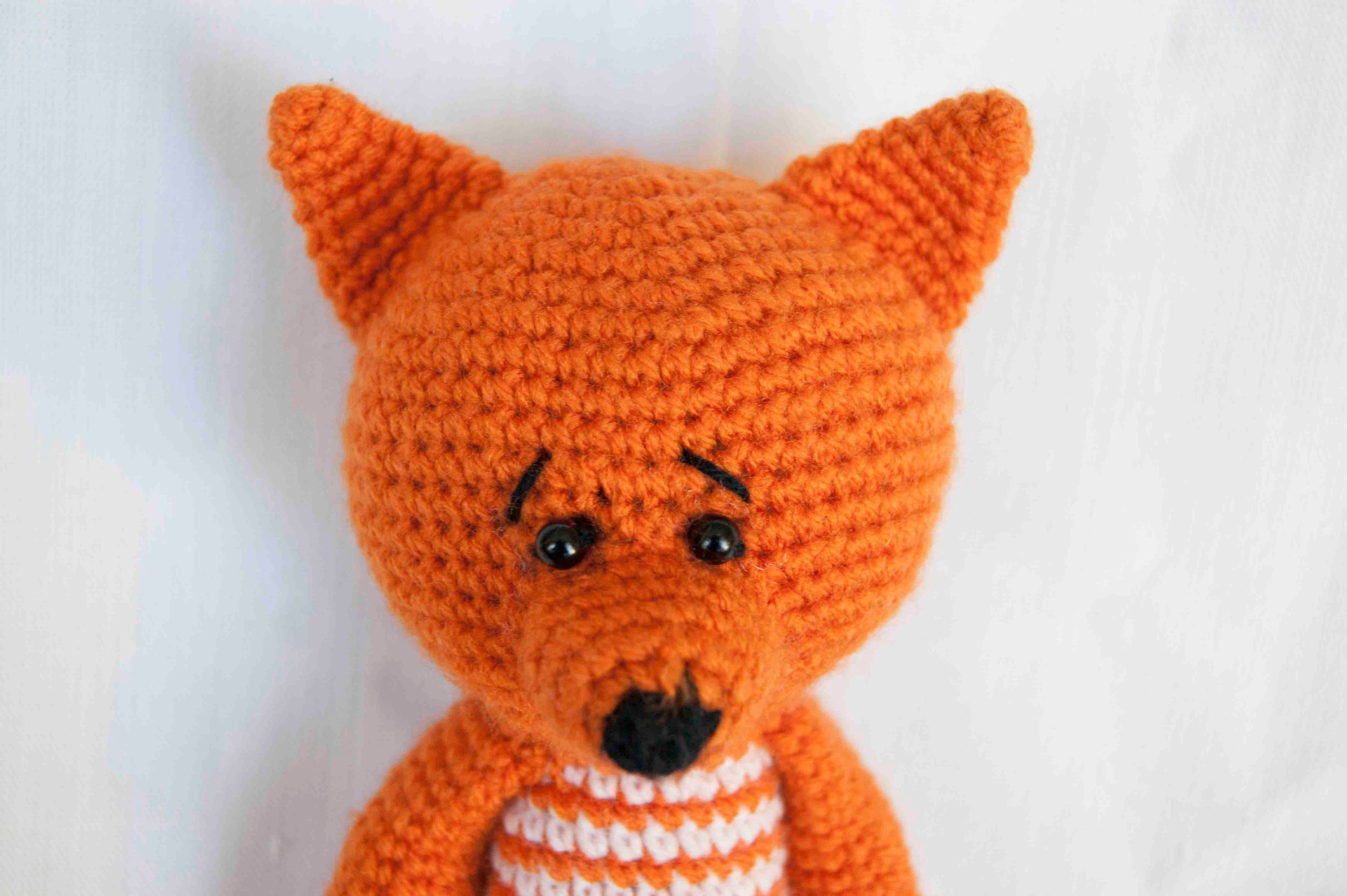 Amigurumi Fox-fox-knitted Fox-amigurumi Fox-stuffed | Etsy