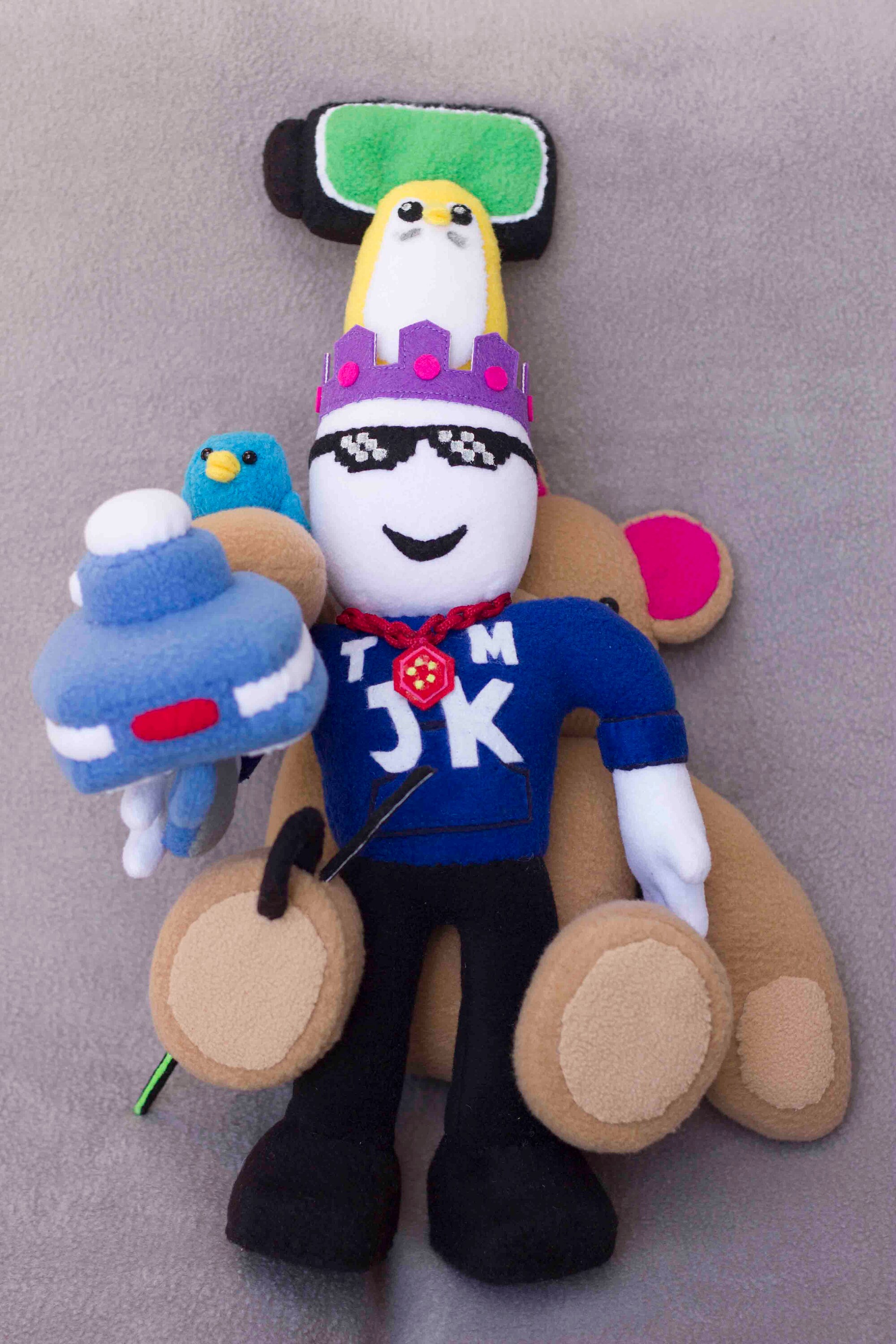 Roblox plush custom roblox | Etsy