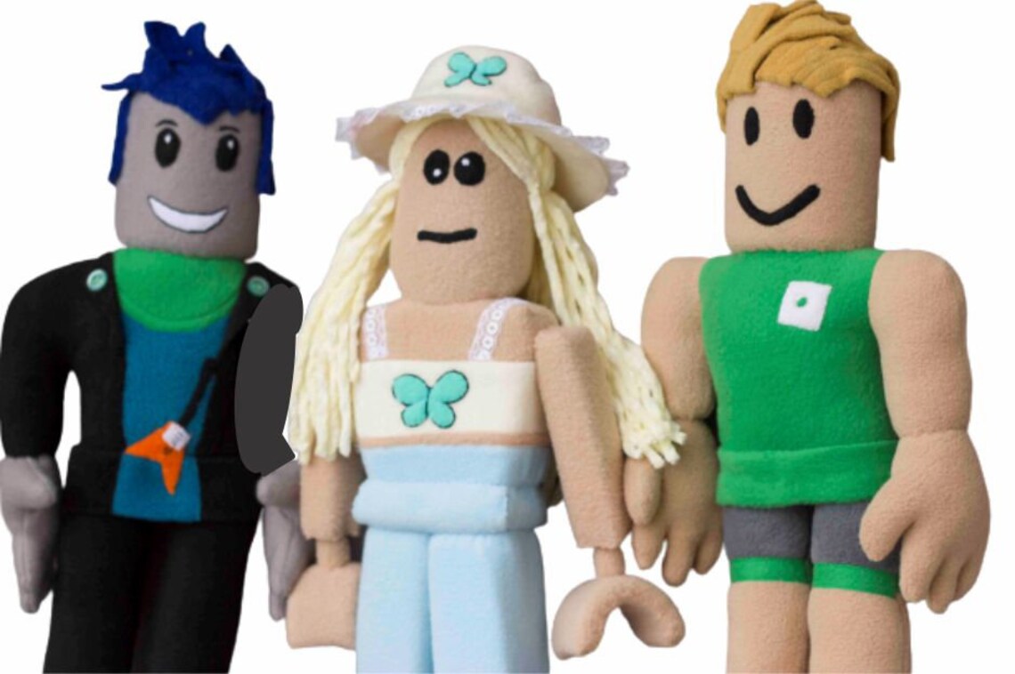 Your Custom Roblox Custom Plush From Kids Drawing Roblox | Etsy