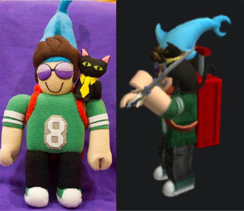 Custom roblox plush | Etsy