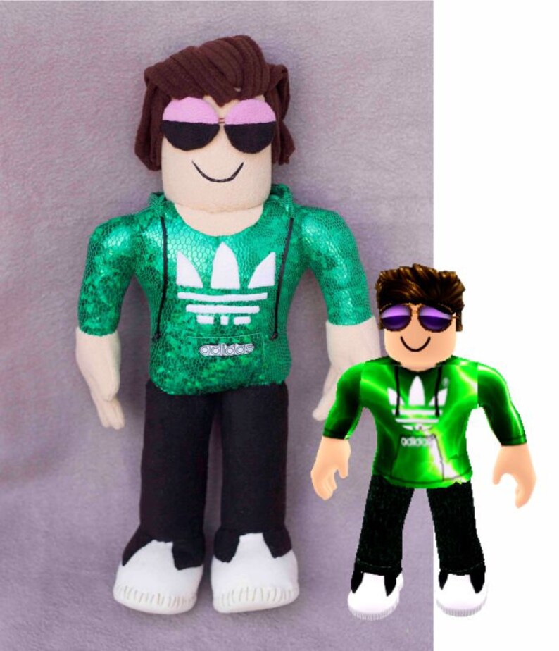 Roblox avatar plush toy Roblox style doll gifts idea girls Etsy