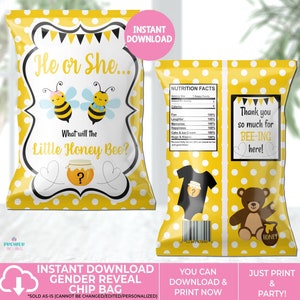 Download istantaneo (non modificabile) Borsa per chip di rivelazione del genere Baby Bee Vers 2-GR001